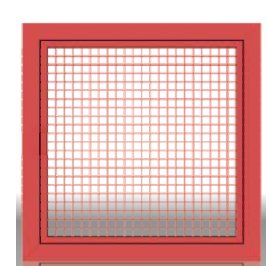 Menfezsan 50 x 50 Alüminyum Kare Petek Menfez