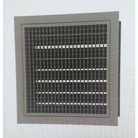 Menfezsan 50 x 50 Çift Sıra Kanatlı Zıt Damperli Menfez