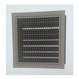 Menfezsan 50 x 50 Çift Sıra Kanatlı Zıt Damperli Menfez