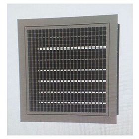 Menfezsan 60 x 60 Çift Sıra Kanatlı Zıt Damperli Menfez
