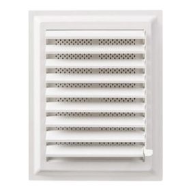 Menfezsan Yüzeysel Hareketli 25X25 cm Plastik Banyo Wc Havalandırma Menfezi