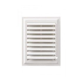Menfezsan Yüzeysel Hareketli 25X25 cm Plastik Banyo Wc Havalandırma Menfezi