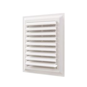 Menfezsan Yüzeysel Hareketli 54 X 54 cm Plastik Banyo Wc Havalandırma Menfezi