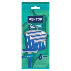 Mentor Banyo 6'lı Tıraş Bıçağı