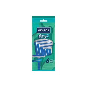 Mentor Banyo 6'lı Tıraş Bıçağı