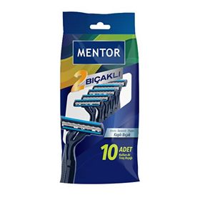 Mentor Çift Bıçak 10'lu Tıraş Bıçağı