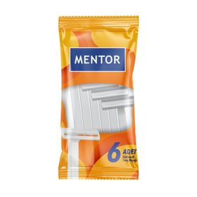 Mentor Tek Bıçak 6'lı Tıraş Bıçağı