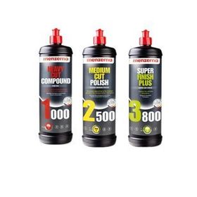 Menzerna 1 lt 1000-2500-3800 Kalın Pasta Hare Cila Seti