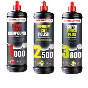 Menzerna 1 lt 1000-2500-3800 Kalın Pasta Hare Cila Seti