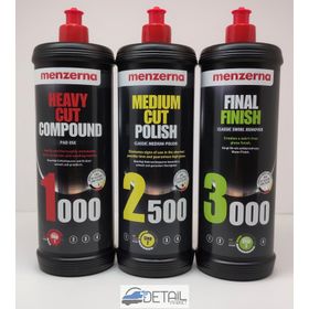 Menzerna 1000-2500-3000 1 lt Pasta Seti