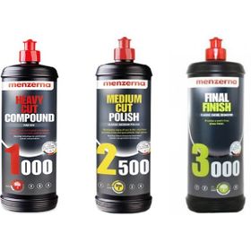 Menzerna 1000-2500-3000 1 lt Pasta Seti