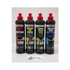 Menzerna 1000 2500 3800 Sealing Wax 250 ml Boya Koruma Seti