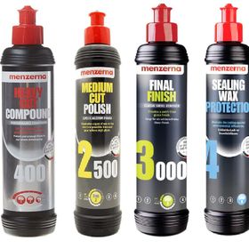 Menzerna 400 2500 3000 250 ml Sealing Wax Boya Koruma Seti