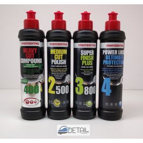 Menzerna 400 2500 3800 250 ml Boya Koruma Seti