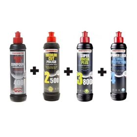 Menzerna 400-2500-3800 250 ml Power Lock Pasta Hare Boya Koruma Seti