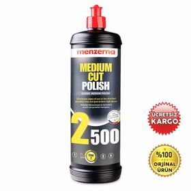 Menzerna Medium Cut Polish 2500 1 lt Orta Derin Çizik Giderici Cila