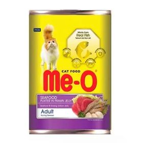Meo 400 gr Deniz Lezzetleri ve Karides Soslu Kedi Konservesi