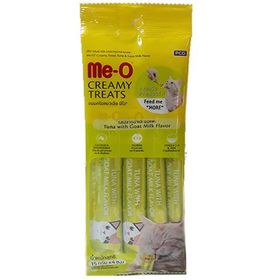 Meo Creamy 4x15 gr Ton & Keçi Sütlü Kedi Ödülü