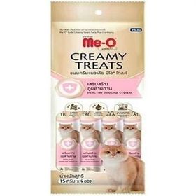 Meo Gold Creamy 4x15 gr Ton Balığı ve Turna Yemişi Kedi Ödülü