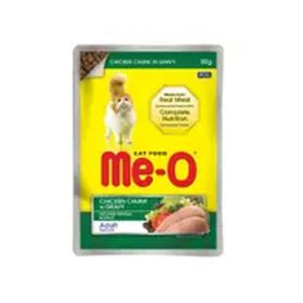 Meo Pouch 80 gr Sos İçinde Tavuk Etli Kedi Konservesi