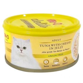 Meo Ton Balıklı ve Peynirli Tahılsız 80 gr Kedi Konserve Maması