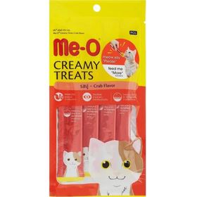 Meo Yengeç ve Ton Balığı Krema 4x15 gr Kedi Ödülü