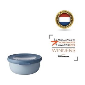 Mepal 350 ML Multi Bowl Cirqula Round Mavi Saklama Kabı
