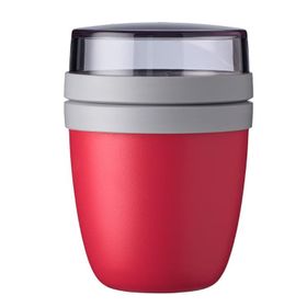Mepal 420 ml Kırmızı Lunch Pot Ellipse Mini Yemek Kabı