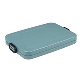 Mepal 800 ml Yeşil Lunch Box Take A Break Flat Portatif Beslenme Kabı