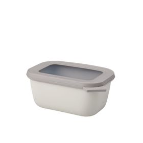 Mepal Multi Bowl Cirqula 750 ml Nordic White Dikdörtgen Saklama Kabı