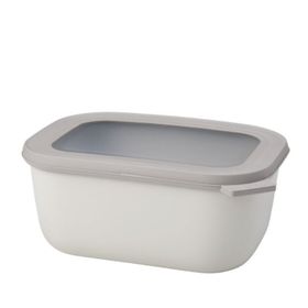 Mepal Multi Bowl Cirqula Rectangular 1500 ml Beyaz Saklama Kabı