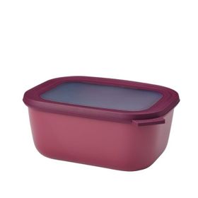 Mepal Multi Bowl Cirqula Rectangular 1500 ml Bordo Saklama Kabı