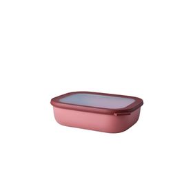 Mepal Multi Bowl Cirqula Rectangular 2000 ML Pembe Altın Saklama Kabı