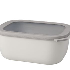 Mepal Multi Bowl Cirqula Rectangular 3000 ml Beyaz Saklama Kabı
