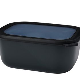 Mepal Multi Bowl Cirqula Rectangular 3000 ml Black Saklama Kabı
