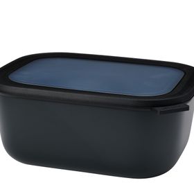 Mepal Multi Bowl Cirqula Rectangular 3000 ml Black Saklama Kabı
