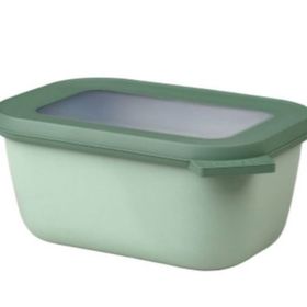 Mepal Multi Bowl Cirqula Rectangular 750 ml Asker Yeşili Yemek Kabı