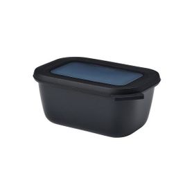 Mepal Multi Bowl Cirqula Rectangular 750 ml Siyah Saklama Kabı