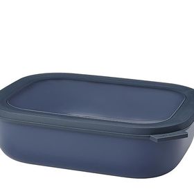 Mepal Multi Bowl Cirqula Rectangular Denim 2000 ml Saklama Kabı