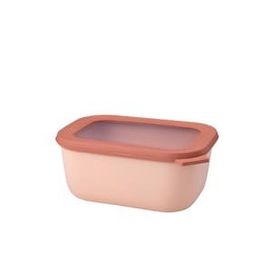 Mepal Multi Bowl Cirqula Rectangular Nordic White Gri 1500 ml Saklama Kabı