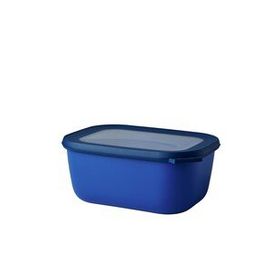Mepal Multi Bowl Cirqula Rectangular Nordic White Gri 1500 ml Saklama Kabı
