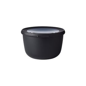 Mepal Multi Bowl Cirqula Round 1000 ml Siyah Saklama Kabı