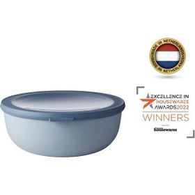 Mepal Multi Bowl Cirqula Round 2250 ml Mavi Saklama Kabı