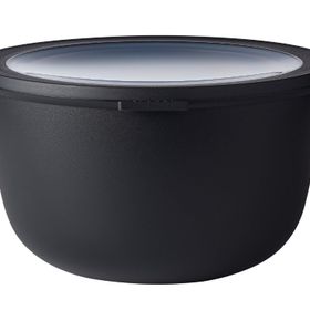 Mepal Multi Bowl Cirqula Round 3000 ml Siyah Yemek Kabı