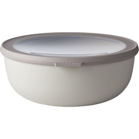 Mepal Multi Bowl Cirqula Round Nordic White 2250 ML Saklama Kabı