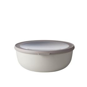 Mepal Multi Bowl Cirqula Round Nordic White 2250 ML Saklama Kabı