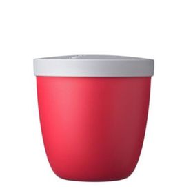 Mepal Snack Pot Ellipse 500 ml Kırmızı Saklama Kabı
