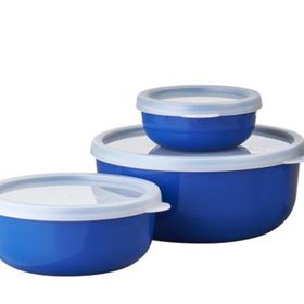 Mepal Storage Box Lumina 250+750+1500 ml 3 Parça Set Mavi Saklama Kutusu