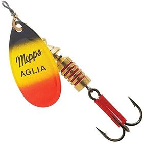 Mepps Aglia Furia Sarı/Siyah/Kırmızı No:1 Olta Kaşığı
