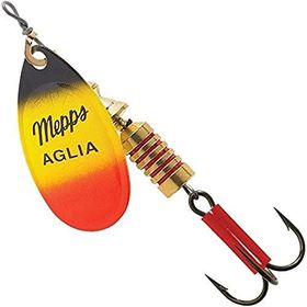 Mepps Aglia Furia Sarı/Siyah/Kırmızı No:1 Olta Kaşığı